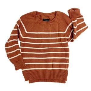 Little Bipsy Knit Sweater Rust 3-6m